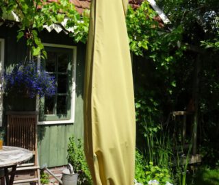Protective Cover For Cantilever Umbrellas Without Zipper